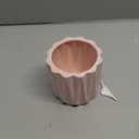Succulent Plant Pots Ceramic Plant Pots and Drainage Hole Bonsai Planter Small Flower Pots for Indoor Outdoor Use for Home Office Garden Decoration,Plants Not Included(Pink)
