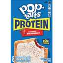 Pop-Tarts Protein Toaster Pastries, 10g Protein, Slammin' Strawberry, 14.3oz Box (8 Pop-Tarts)