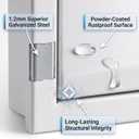14"x20" Lockable Steel Access Panel for Drywall,Metal Access Door