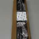 Matte Black Shower Curtain Rod 31-79 inches with Holders, Stainless Steel Shower Rod & Tension Rod, Adjustable Tension Shower Curtain Rod for Bathroom, Windows, Closet