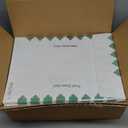 Blue Summit First-Class Tyvek Envelopes, 100 10 x 13 Peel & Seal Envelopes, White Tyvek with Center Seam and Green First-Class Markings (Pack of 2)