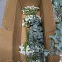 200 Pcs 4 Kinds Mixed Artificial Eucalyptus Greenery Stems Bulk