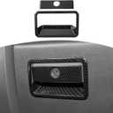 RT-TCZ for F150 Glove Box Latch Handle Trim Cover for Ford F150 2015-2020 Black ABS Carbon Fiber Interior Accessories