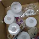 Tuanse 6 Pcs Halloween Day of The Dead LED Flameless Tealight Candles Dia De Muertos Suger Skull Gifts Mexican Halloween Flameless Candles for Bedroom Living Room Ofrenda Decorations