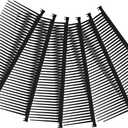 6 Pack #4119 Pleat Spacers Replacement Compatible with Aprilaire 2200, 2250, Space Gard 2200 Whole House Furnace