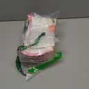 ArtCreativity Tie Dye Puffer Ball with Hanging Loop, Spiky Stress Relief Balls, 7 Inch Squeeze Fidget Toys for Kids, Calming Sensory Balls for Autistic Children, Party Favor (Red & Purple)