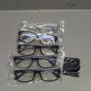 Gaoye Professional Reading Glasses for All Day - Computer Readers with Blue Light Protection - Value Pack. +2,5.