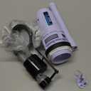 Saillong 1 Pack 3 Inch Universal Toilet Tank Replacement Kit, Include Dual Flush Valve with Push Button, Toilet Fill Valve, Bowl Gasket and Plastic Bolts, Tank Parts Replacement for 2-Piece