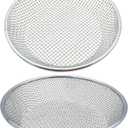 2PCS YUEBM Gardening Sand Soil Compost Sifter Perfect for 5 Gallon Bucket, 1/4 Inch Mesh, 1/8 Inch Mesh