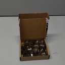 16 Pack Chair Leg Floor Protectors Chair Leg Protectors for Hardwood Floors Felt Silicone Caps Strengthen Bottom Protection Anti-Scratch Reduce Noise Clear Round Large Fit 1-3/16" to 1-5/8" (30-40mm)