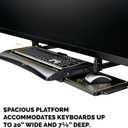 Fellowes Office Suites Underdesk Keyboard Drawer, Black/Silver (9140305)