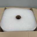 Amazon Basics Bubble Wrap for Moving, Packing, Shipping and Storage, Perforated Protective Cushioning for Fragile Items, 12-inch x 175-ft Long Roll, Small 3/16", Clear