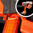 Nerf Pro Sender Half-Length Semi Automatic Dart Blaster, 150 FPS, 30 Nerf Pro Half-Length Darts, 15-Dart Magazine, Eyewear, Gifts for Teens, 14+