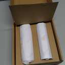 LARS NYSM Electric Salt and Pepper Grinder Set, USB Rechargeable, Automatic Salt and Pepper Mills, Spice Shakers Refillable with LED Light, Adjustable Coarseness, Ceramic Grinder (Pure White)