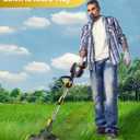 Cordless Weed Wacker with Brushless Motor, 20V 5.2Ah Battery Powered Weed Wacker with Blade, 3 in 1 Brush Cutter/Lawn Edger/Mower (One 5.2Ah Battery and Charger)