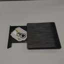 External DVD Drive, Portable USB 3.0 CD +/-RW Drive DVD Player for ROM Rewriter Burner for Laptop Desktop, Compatible with Windows 7/8/10/11 Mac MacBook Pro/Air (DVD Burner)