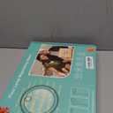 5X Rechargeable Floor Magnifying Glass with Light and Stand,43 LED Flexible Hands Free Magnifying Lamp,2-in-1 Large Lighted Magnifiers for Reading,Sewing,Crafts,Painting,Close Work,DIY White