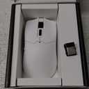 EPOMAKER Click Lite Wireless Gaming Mouse, 800 to 12,000 DPI Adjustable, PAW3311 Sensor, 500mAh, 59g, 2.4G/BT/USB-C Rechargeable Wireless Mouse with 5 Programmable Buttons for PC/Mac/Linux (White)