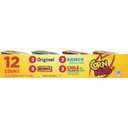 2 x CORN NUTS Variety Pack, Crunchy Corn Kernels, Snack Box, Individual Packs, Snacks For Adults, Original, Ranch, BBQ, Chile Picante con Limon, 1oz. (Pack of 12) (EXP 08/04/26)
