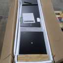 DWVO Modern TV Stand for 75 Inch TVs, Entertainment Center with LED Lights, TV Console with Storage Cabinets & Movable Partition for Living Room, Black