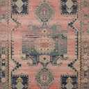 Loloi Jocelyn Collection JOC-06 Rose/Rose 4'-0" x 6'-0" .38" Thick Accent Rug