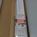 Cordless 1" Venetian Horizontal Mini Blinds for Indoor Windows(22" W36" H) | L-Shaped Window Blinds, 100% Privacy & Light Filtering, Smooth Lift, Ideal for Bedroom, Office and Everyday Home Use,White