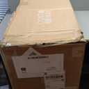 8 FT Artificial Xmas Tree with 1498 PVC Branch Tips 880 Warm White LED Lights, CM24570US