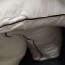 JOLLYVOGUE King Size Pillows Set of 4 for Sleeping, Soft and Supportive Bed Pillows with Down Alternative Filling for Side and Back Sleepers, Hotel Collection (01 - Classic Design)