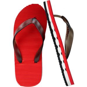 Womens Men Casual Flip Flops with Massage Comfortable Arch Support Yoga Mat Summer Beach Walking Thong Cushion Sandals Lightweight Flats Non-Slip Shoes Indoor Outdoor, 11
