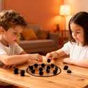 Magnet Game with String, 2025 New Magnetic Chess Game with 20 Stones & Rope Puzzle Strategy Multiplayer Magnet Board Games, Strategy Puzzle Cluster for Kids & Adults,Family Party,Gift for All Ages