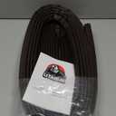 40 Feet Door Weather Stripping, Kerf Weather Stripping for Doors with Groove, Kerf Door Seal for Large Gap and Easy Installation(40, Brown)