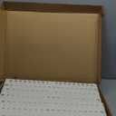 SONGMICS Laundry Hamper with Lid, 17.2 Gallon (65 L) Synthetic Rattan Clothes Laundry Basket with Lid and Handles, Foldable, Removable Liner, Cloud White ULCB165W01