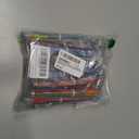 Hutou 12 Pack 0.5mm 6-in-1 Multicolor Ballpoint Pen 6 Colors Retractable Ballpoint Pens (12 Pack)