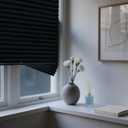 6-Pack Self Adhesive Paper Blinds| 36"x72" Blackout Window Shades, Peel & Stick No Tools Installation - Ideal for Offices & Kitchens (Black)