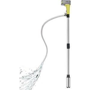 Cordless Stick Water Transfer Pump Compatible with Ryobi 18V Battery (Tool Only), 792GPH, Submersible Utility Stick Pump for Pool Garden Pond Floods (no battery)