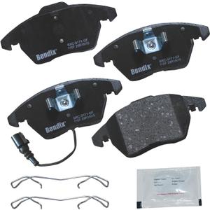 Bendix Priority1 CFC1107 Front Brake Pads for Audi A1,A3,Quattro,S3,TT,Peugeot 308,3008,Altea,XL,Freetrack,Ibiza,Leon,Toledo,Volks Beetle,Bora,CC,Clasico,Eos,GLI,Golf,GTI,Jetta,Passat,Polo,Rabbit