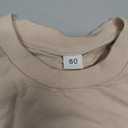 MOBJVIY Toddler Baby Girl Clothes Cute Bunny Embroidery Long Sleeve Sweatshirt Romper Newborn Girl Boy Easter Outfit (Khaki, 12-18 Months)