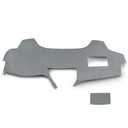 G-PLUS TPE Dash Cover Dashboard Panel Compatible with Toyota Camry 2007 2008 2009 2010 2011 Gray