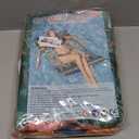 2 Packs Pool Hammock Floats for Adults Iflatable Pool Chair Floats 4-in-1 Multi-Purpose Rafts Lounger Water Hammock for Swimming Pool/Lake/Outdoor/Beach (Anima)