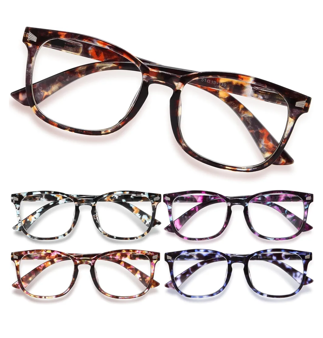 CCVOO Reading Glasses for Women/Men, Eyeglasses, Blue Light Readers for Women/Men, Computer Eye Glasses, Cheaters