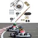 Munirater 32-inch 815mm Rear Axle Kit with Shaft Hub Chain