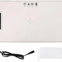 Food Warming Mat 38x60cm 6 Temperature Settings 5 Timers Lockable Flexible Silicone Food Warmer for Kitchen Dining