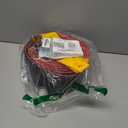 Flexible Race Track Toys for Kids 15 Ft with 4 Cars & Suction Cups, Portable Double Lane Racetrack Compatible with Hot Wheels & 1/64 Diecast Cars, Fun Car Ramp Track Set for Ages 3+(Black & Red)