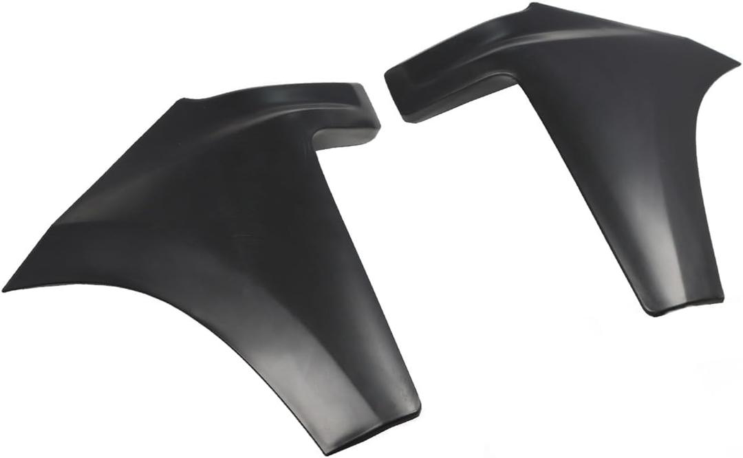 Left and Right Side Front Bumper End Cap Extension Trim Compatible with 2019-2022 Silverado 1500 GM1016110 GM1017110