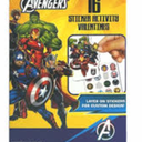 MARVEL Avengers Sticker Activity Valentines, 16 ct 
2 Pack