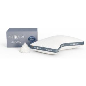 Eli & Elm Best Ergonomic Side Sleeper Pillow for Neck Pain. Supportive Cooling Latex Fill. U-Shape Contoured Design. King (U.S. Standard), Pillow Only