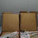 Woohaha Halloween Pumpkin Pathway Lights,163 LED Plug in Garden Outdoor Decorations，Waterproof String Lights with 3 Pumpkin Stakes Light for Garden Walkway Yard Driveway Lawn Party Decor（Orange）, Set of 2