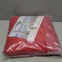 10x10ft Wrinkle Free Red Backdrop Curtain for Parties Soft Fabric Drapes Wedding Red Curtain Backdrop for Birthday Party Decorations Background for Photography 5x10ft, 2 Panels