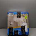 AquaSense 770-610 4 Inch Portable Raised Toilet Seat Riser, Elevated Toilet Seat for Seniors