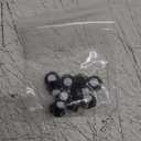 WLJH 10x Green T3 Neo Wedge Led 3030 SMD Chip 8mm Base Car Instrument Cluster Light Dashboard Gauge HVAC AC Heater Climate Control Lamps Switch Indication Interior Bulb Replacement (mini)